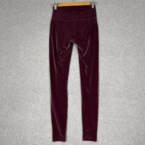 Lululemon Garnet Velvet Wunder Lounge High Rise Tight 28" Size 6 - Picture 5 of 9